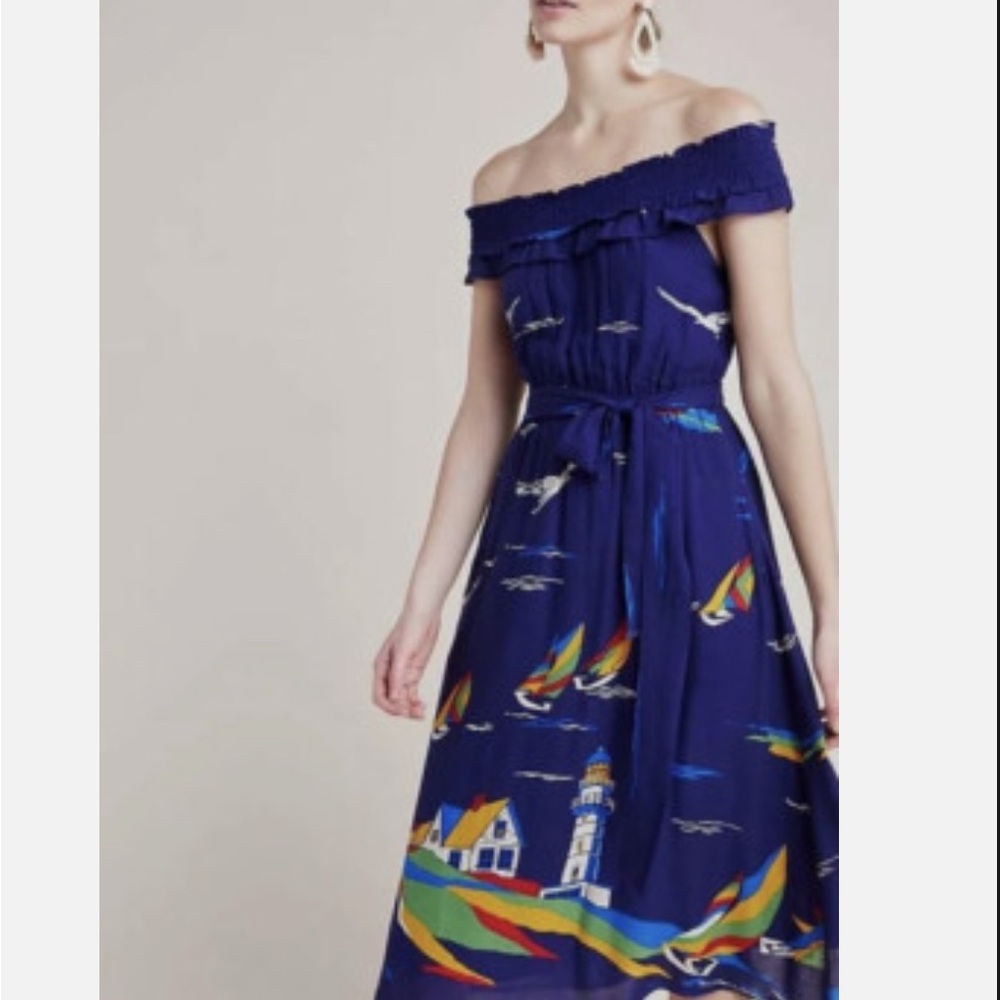 Anthropologie of the shoulder, Summer dress